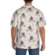 thumbnail image 3 of Balery Hippos Driving A Car Camisa Casual de Manga Corta con Botones para Hombre, Texturizada, Estilo Cubano, para Playa, Verano-XX-Large, 3 of 5