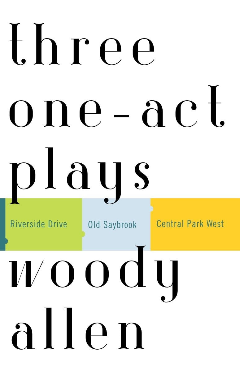 Three OneAct Plays Riverside Drive Old Saybrook Central Park West