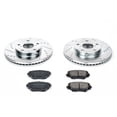 thumbnail image 3 of PowerStop Front Z23 Evolution Sport Carbon-Fiber Ceramic Brake Pad and Drilled & Slotted Rotor Kit Fits: TOYOTA Select Models K2419, 3 of 10
