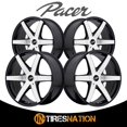 thumbnail image 3 of PACER 785mb ovation 16x7.5 +38et 73.00mm mirror machined face gloss black accents wheel Fits select: 1996-2018 TOYOTA RAV4, 2012-2023 HONDA CR-V, 3 of 5
