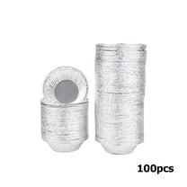 ACDANC Mini Pie Pans (100 Pcs),Disposable Egg Tart Molds for Baking,2" Mini Tart,Aluminum Foil Bakeware for Baking,Making Tarts,Quiche Pie,Caramel Pudding,Etc.
