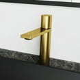 thumbnail image 5 of VIGO Gotham Single Handle Single-Hole Bathroom Vessel Faucet in Matte Brushed Gold, 5 of 11