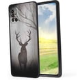 thumbnail image 1 of Compatible with Samsung Galaxy A51 4G Phone Case, Deer-Animal-Print-45 Case Men Women, Flexible Silicone Shockproof Case for Samsung Galaxy A51 4G, 1 of 1