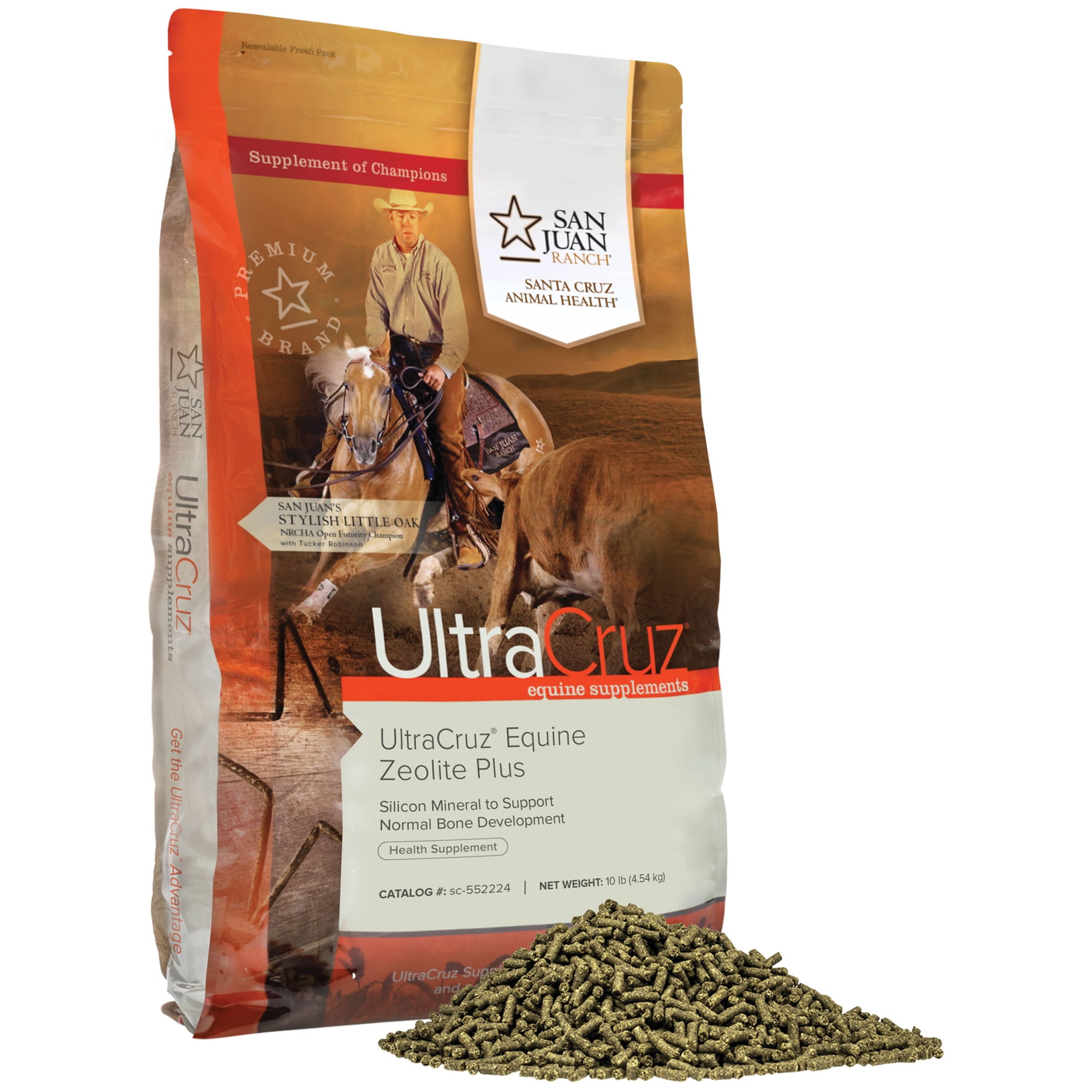 UltraCruz® Equine Zeolite Plus Supplement for Horses, 10 lb