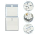 thumbnail image 4 of Weiweiguan 2pcs Home Planning Notepads Adorable Notepads Memo Pads DIY Crafts Papers, 4 of 6