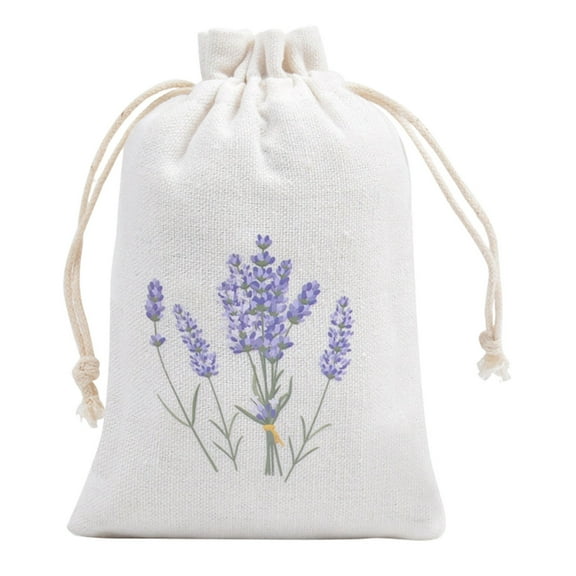 12Pcs Drawstring Gift Bags - Burlap Lavender Sachet Pouches for DIY Crafts, Wedding Party Favors, Jewelry Packaging, Christmas Valentines Presents and Herbal Fillings
