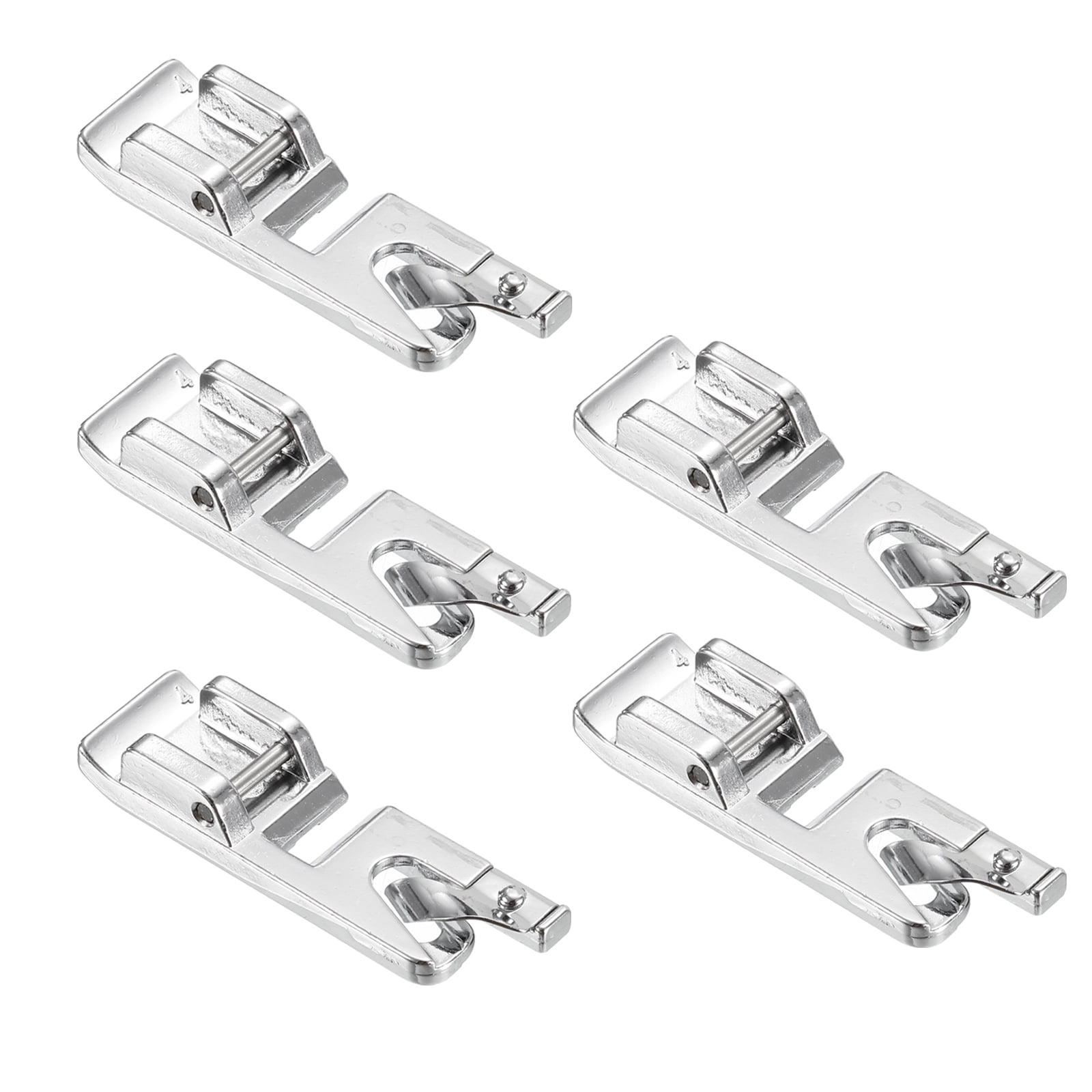 Uxcell 7307 4mm Narrow Rolled Hem Sewing Machine Presser Foot 5 Pack uxcell-7307-4mm-narrow-rolled-hem-sewing-machine-presser-foot-5-pack