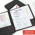 thumbnail image 3 of BAZIC 3 Ring Binder 1.5" Economy Binders Black, Hold 280 Sheets Paper, 4-Count, 3 of 7