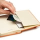 thumbnail image 5 of 3 piezas de cuero sintético A6 cuaderno de escritura de diario banda elástica papel forrado material TOMSHOO Rojo, 5 of 7