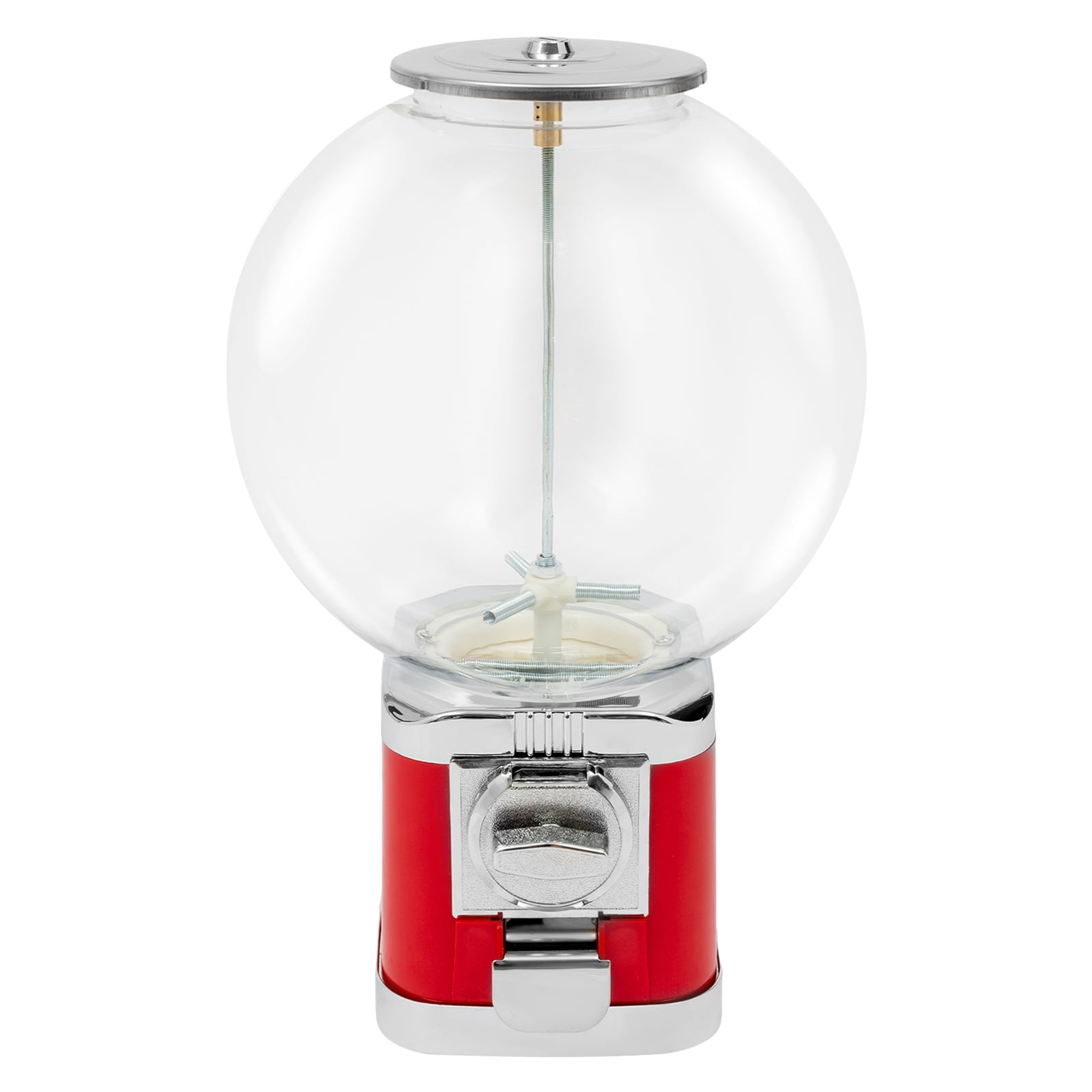 19.7" Tall Gumball Machine 375 Gumballs Candy Vending Machine for Commercial Home Red
