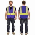 thumbnail image 4 of KAYGO Safety Vest with Pockets - High Visibility Reflective Vest ANSI Class 2 Construction Vest, 4 of 7