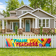 thumbnail image 5 of Colorful Thank You Teachers Banner with Pencil Apple and Star Elements for Teachers Day Celebration Classroom Decor Party Supplies Photography Props Backdrop Decors, 5 of 8