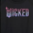thumbnail image 3 of Wicked: Part 2 -  Floral Ombre Logo - Women's French Terry Long Sleeve Pullover, 3 of 5