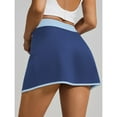thumbnail image 6 of Top-kevin Women's High-Waisted Running Skirt with Built-in Shorts - Gym, Yoga, Cycling, Running Skirt - Non-See-Through Workout Skirt with Side Pockets, 6 of 10