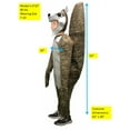 thumbnail image 4 of Rasta Imposta Grey Squirrel with Inflatable Tail, Boys and Girls, Child Size 7-10, 4 of 4