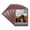 Maroon Red, variant on Cardinal Red Picture Frame Mat for 20x24 Frames - Fits 16x22 Photos - 50 Mats