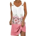 thumbnail image 2 of Fankiway Robe Camisole Élégante à Imprimé Géométrique pour Femmes, Col Rond, Robes de Plage pour Femmes, Grande Taille, Robes de Plage pour Femmes, 2 of 5