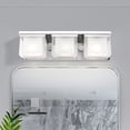 thumbnail image 2 of Livex Lighting - Duval - 3 Light Bath Vanity in Modern Style - 23.75 Inches wide, 2 of 13