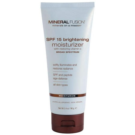 Mineral Fusion Spf Protection - Spf 15 Brightening Moisturizer 3.4 (Best Facial Moisturizer With Mineral Sunscreen)
