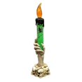 thumbnail image 2 of Ghost Hand Candle LED Lamp Electronic Skeleton Candle Light Halloween Prop Decor, 2 of 5