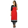 thumbnail image 1 of Phagun Kurti Ethnique Indien Designer Bollywood Kurta Femme Tunique Décontractée Robe, 1 of 2