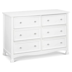Davinci Jayden 6 Drawer Double Dresser In White Walmart Com