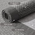 thumbnail image 3 of QiCaiJia Hallway Runner Rug 2x3 ft Gray Jute Like Kitchen Runner Mat Rugs Non Slip, Woven Soft Entryway Farmhouse Runner Boho Floor Carpet for Indoor Laundry Hall Backdoor Bedroom Living Room, 3 of 8