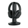 thumbnail image 2 of Sony WHRF400 Wireless Home Theater Headphones Black Bundle with Mizco Travelocity In-Ear Headphone (Colors May Vary), Headphone Case, 2x Converter Adapter and 1 YR CPS Enhanced Protection Pack, 2 of 11