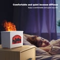 thumbnail image 2 of Simulación LED Llama Chimenea Lámpara Aromaterapia Humidificadores 270ml para dormitorio Hugtrwg Para estrenar, 2 of 7