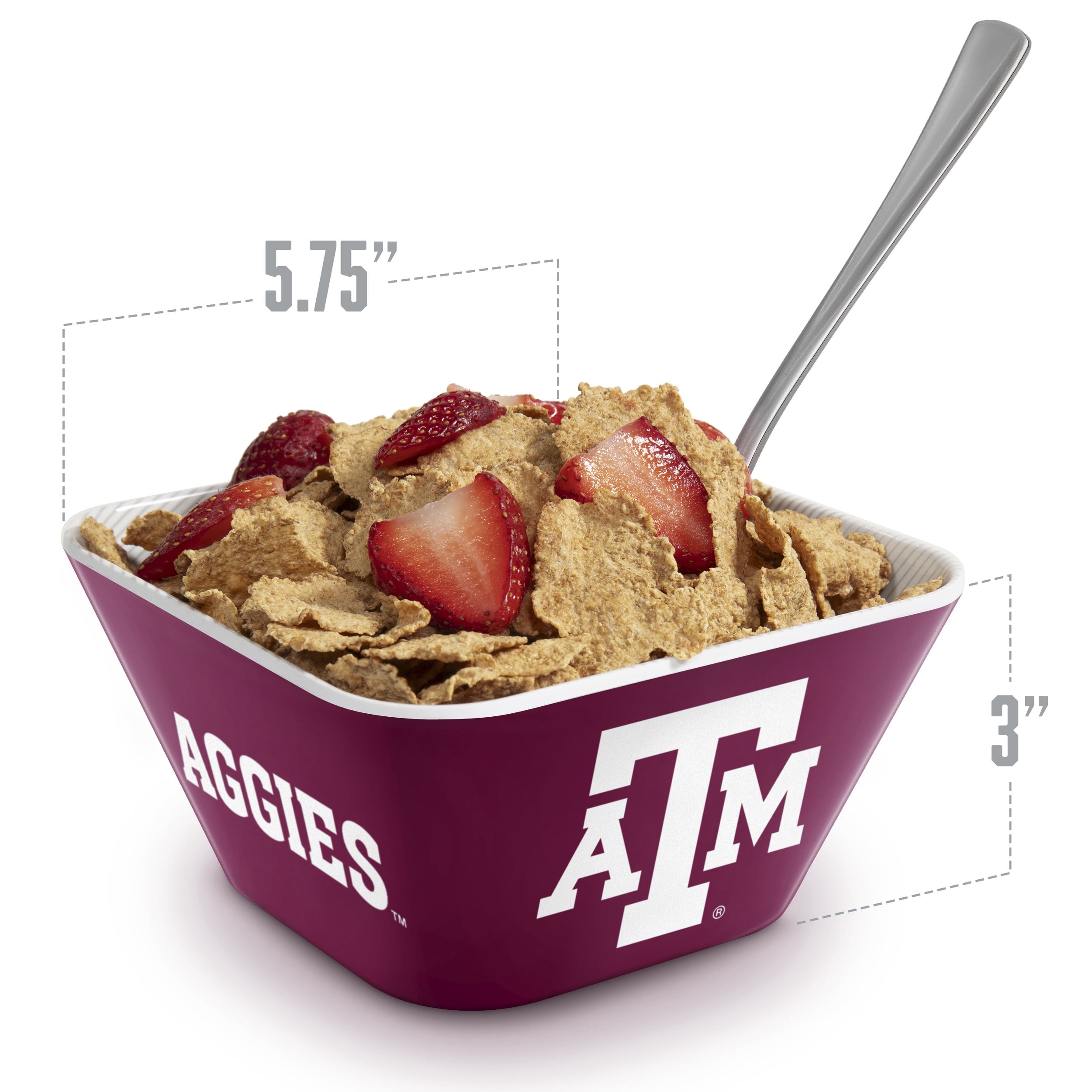 YouTheFan NCAA Texas A&M Aggies Small Snack Bowl