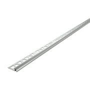 M-D Building Products 31385 5/16 in. x 96 in. Bright Clear Aluminum Bullnose