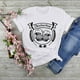 thumbnail image 2 of Tops Para Mujer Elegante Blusa Casual Moda Cuello Redondo Ocio Manga Corta Impresión Odeerbi ODB163950, 2 of 5