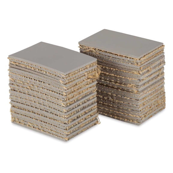 Blick Battleship Gray Linoleum - Pkg of 48, 2" x 3", Unmounted