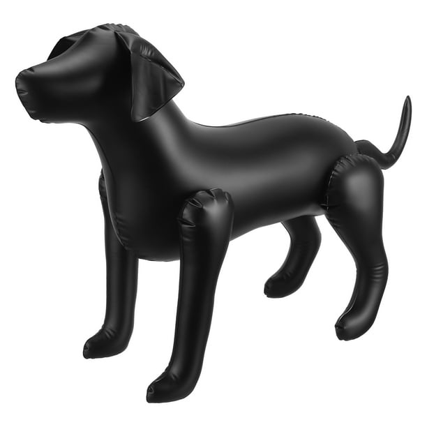Modelo de perro de pie, maniquí de perro, modelo de perro inflable para exhibición de ropa, accesorio de escenario