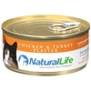 Natural Life Chicken & Turkey Platter Canned Cat Food, 5.5 Oz.