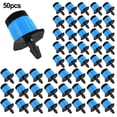 thumbnail image 1 of Adjustable 4mm Barb Sprinkler Micro Irrigation Garden Dripper Head Fits Hozelock 50 Pcs, 1 of 9
