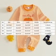 thumbnail image 3 of KJameas Baby Boys Girls Romper Cutest Pumpkin Graphic Striped, 3 of 6