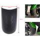 thumbnail image 2 of Extensor de Protección Contra Salpicaduras de Rueda Delantera para Motor de Motocicleta Negro Sharpla Extensor delantero, 2 of 8