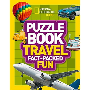 National Geographic Kids Puzzle Books - Travel