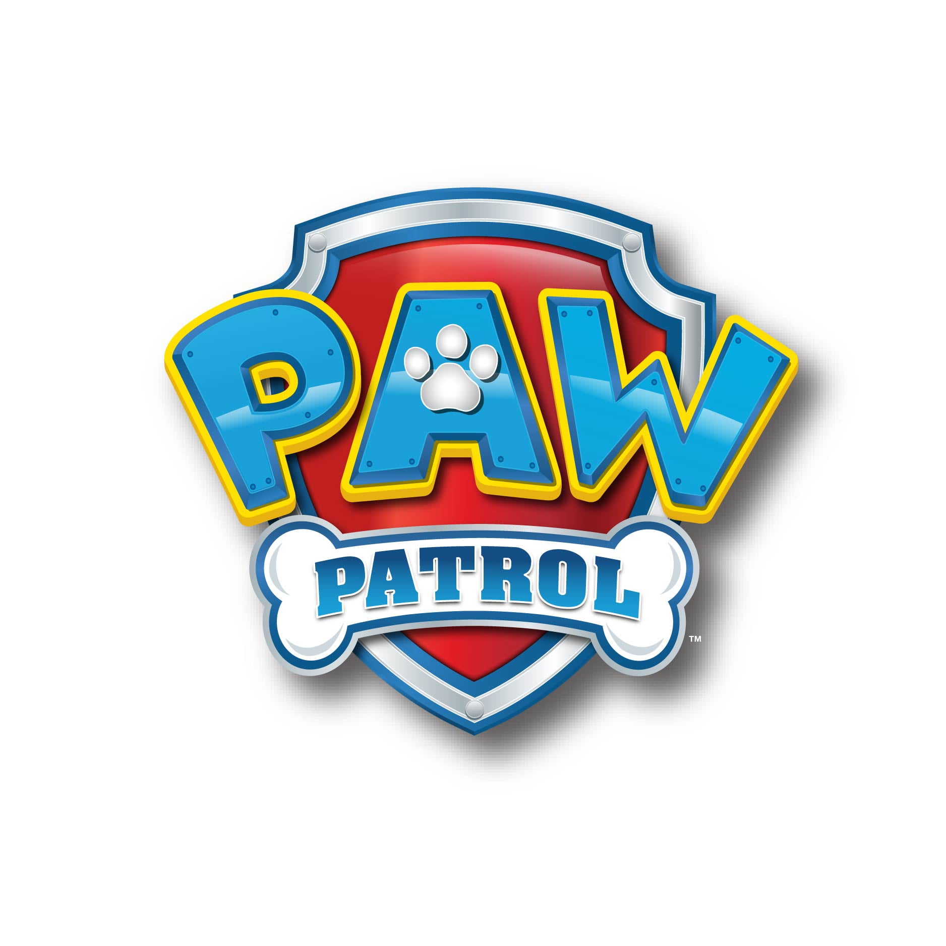 PAW Patrol Chase Faux Fur Rug for Kids' Bedroom or Playroom, 30" x 46"