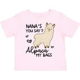 thumbnail image 3 of Inktastic Nana's You Say Alpaca My Bags Boys or Girls Toddler T-Shirt, 3 of 5