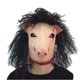 thumbnail image 1 of Máscara de cosplay de látex con forma de cabeza de cerdo para Halloween, 1 of 1