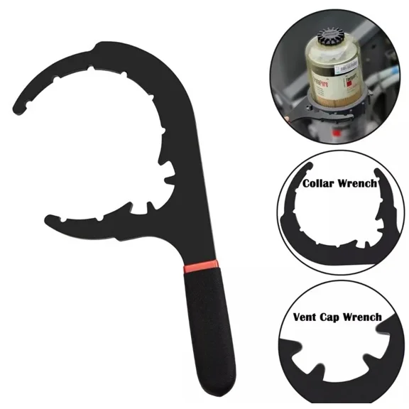 Lisle 61090 Diesel Filter Wrench for 5" Davco