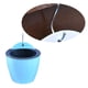 thumbnail image 4 of Maceta absorbente de agua automática, maceta hidropónica creativa para colgar en la pared, maceta de plástico grande, 4 of 6