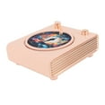thumbnail image 1 of Tocadiscos Tocadiscos Vintage, Pequeño Altavoz Con Luces Atmosféricas Coloridas, Perilla De Ajuste De Volumen, Para Entretenimiento, Decoración Del Hogar, 1 of 7