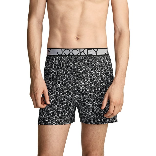 Jockey Men's Active Microfiber 4.5" Boxer