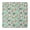 Boxer And Floral, variant on Chihuahua and Floral Yellow Pattern Square Fitted Tablecloth with Elastic Edge, Washable Table Cover for Home Kitchen Party and Daily Decor 36in(91cm)