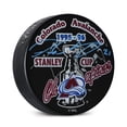 thumbnail image 1 of Peter Forsberg Rondelle des Champions de la Coupe Stanley 1996 Avalanche du Colorado Signée, 1 of 2