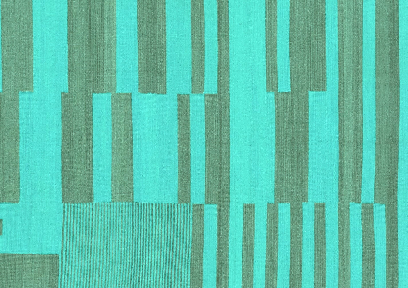 Ahgly Company Indoor Rectangle Abstract Turquoise Blue Modern Area Rugs ...