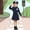 k-1611Blue3233, variant on SONGGE Toddler Outfit Sets Girls Officer Kids Cop For Girls Cop Halloween Cartoon Holiday Clothes Sets